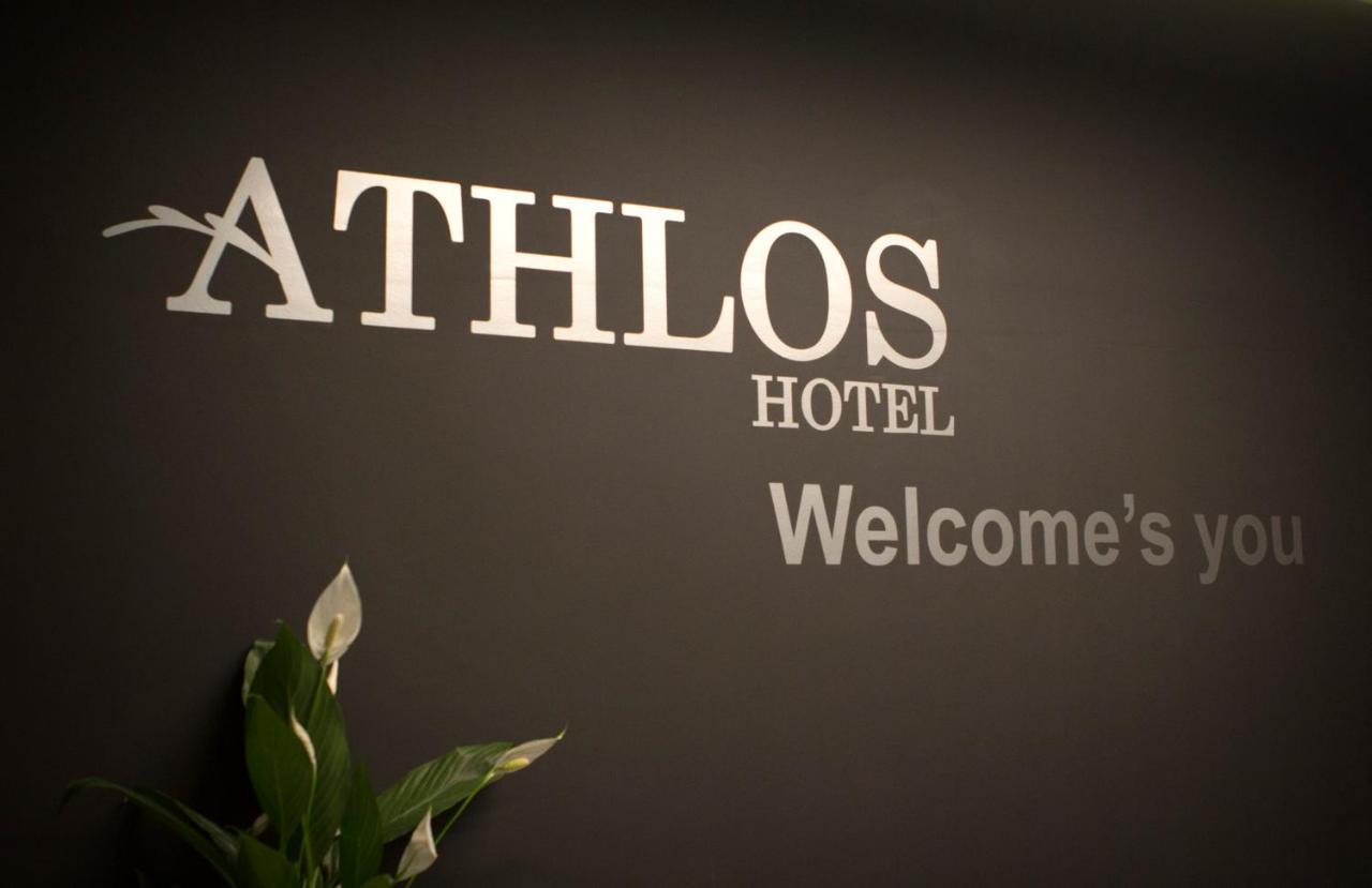 Athlos Hotel Thessaloniki Exterior foto